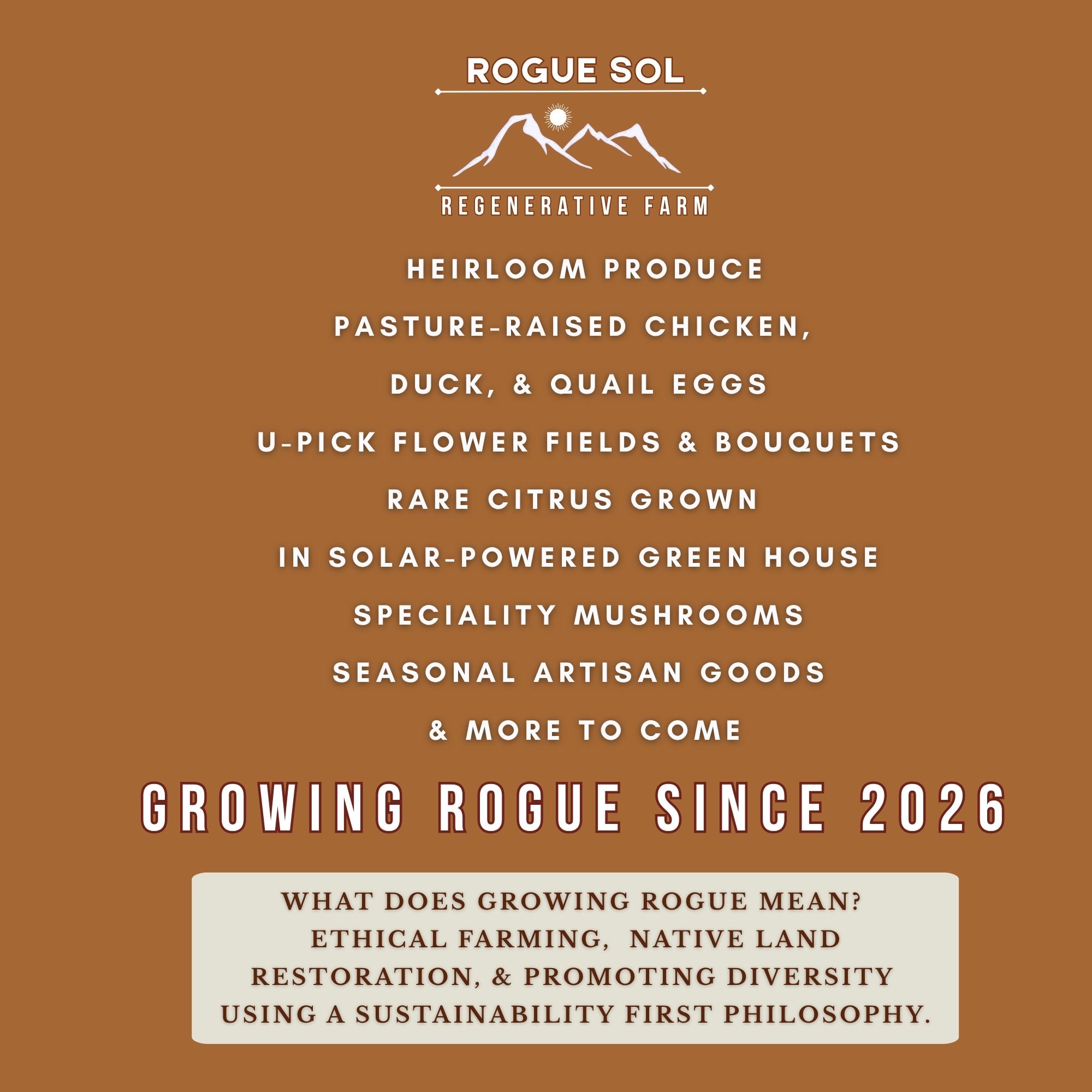 Rogue Sol Regenerative Farm